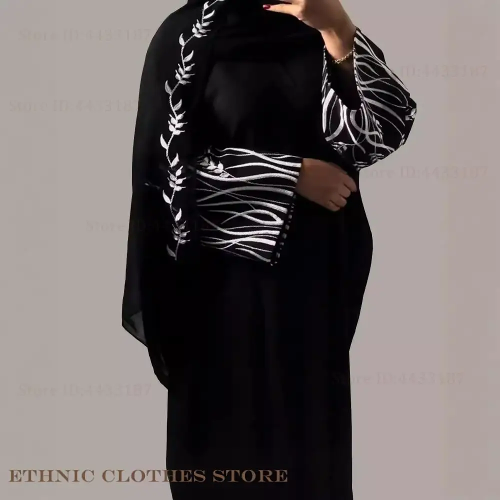 Embroidery Kebaya - فستان صلاة عيد رمضان الفاخر من
