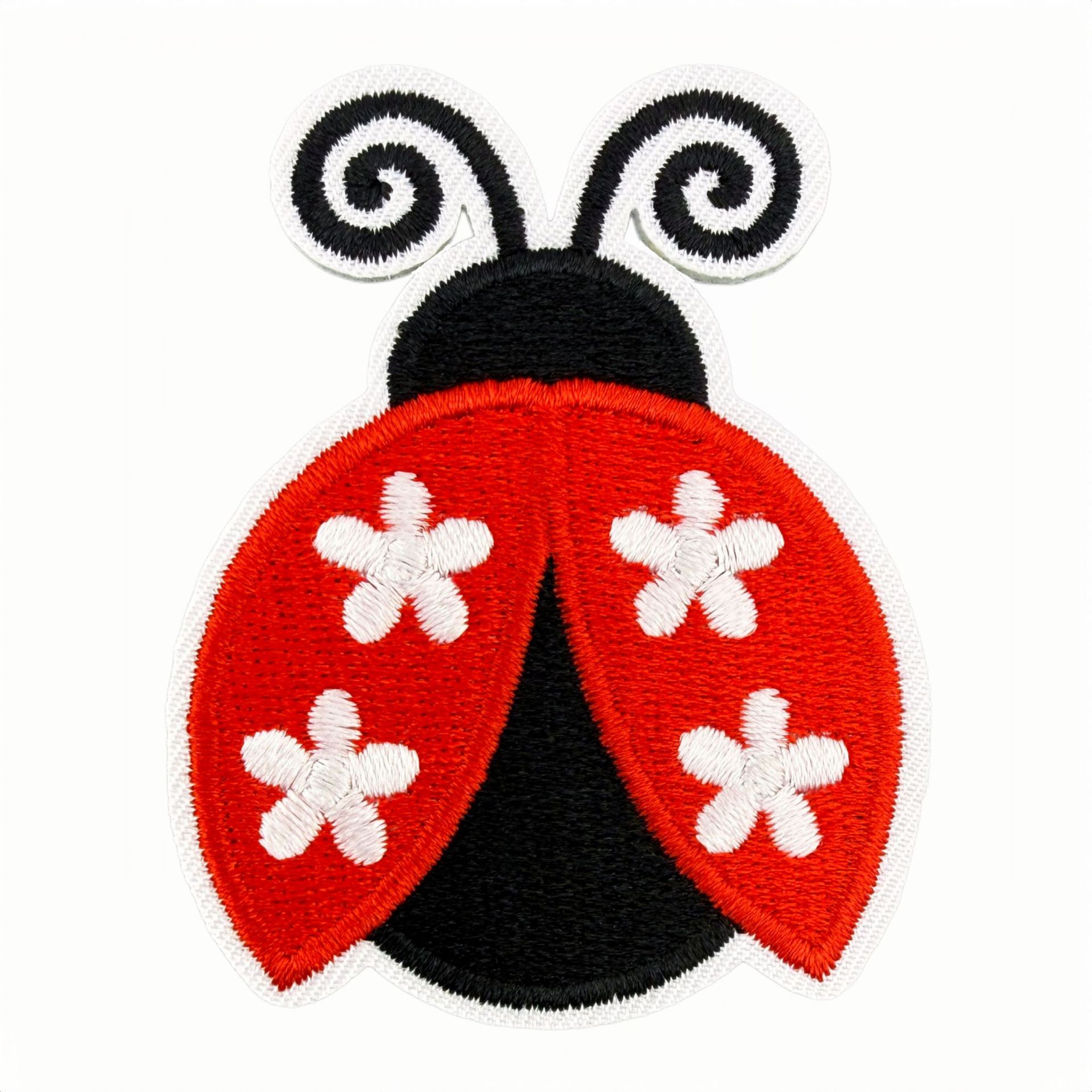 10 قطع من رقع التطريز الكرتوني - مراجعة Embroidery Lady Bug وسعره