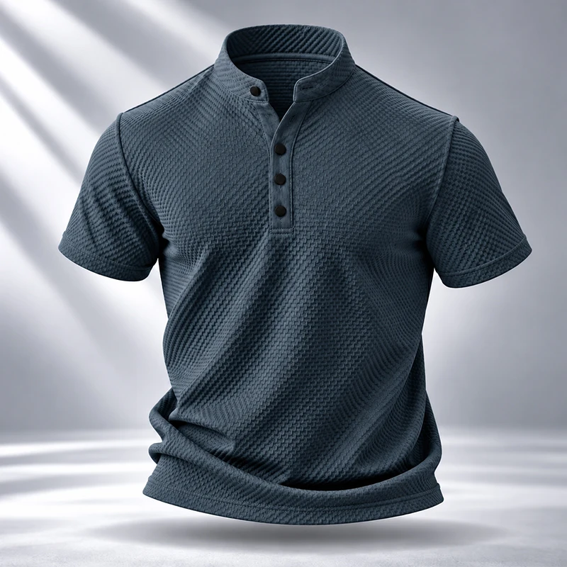 قميص رجالي بتصميم أنيق وحرفية  - مراجعة Embroidery Online وسعره