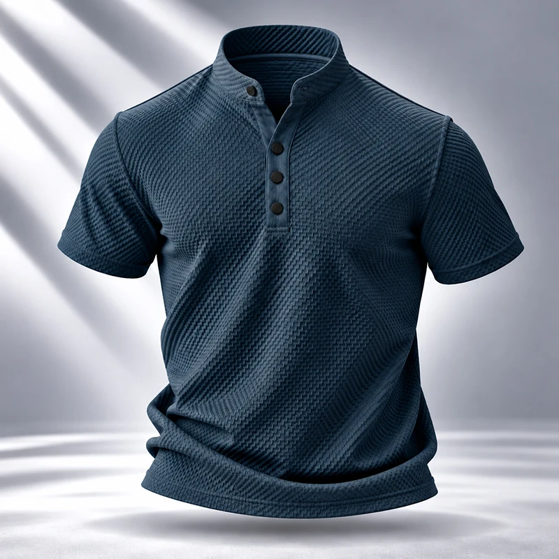قميص رجالي بتصميم أنيق وحرفية  - مراجعة Embroidery Online وسعره