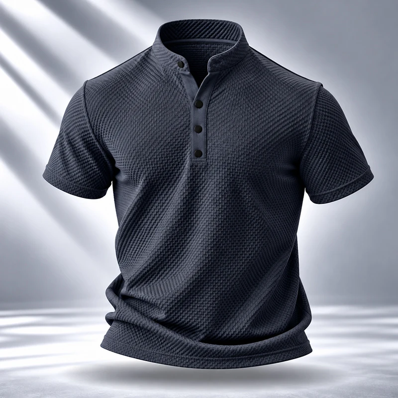 قميص رجالي بتصميم أنيق وحرفية  - مراجعة Embroidery Online وسعره