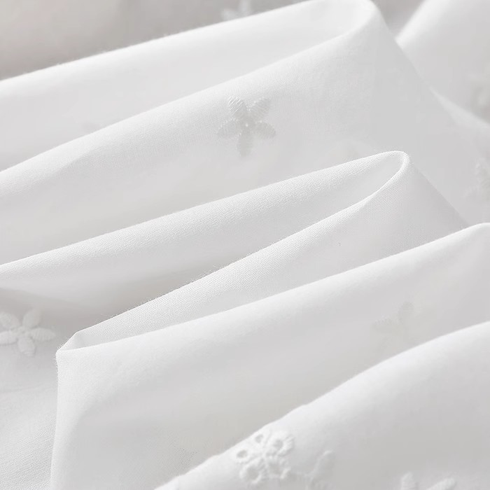 1 ياردة من قماش القطن المطرز ب - مراجعة Embroidery Cotton Shirt وسعره