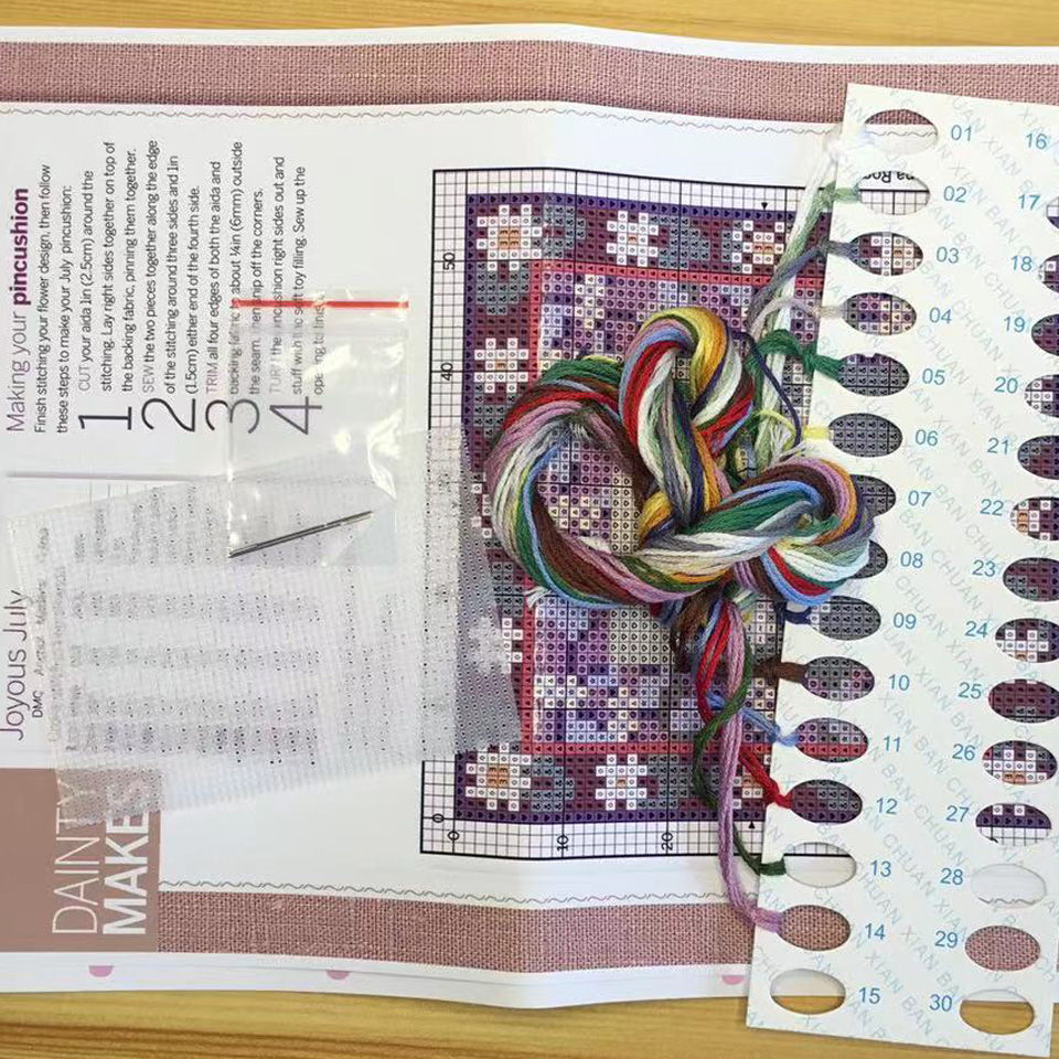 طقم تطريز صيني جديد للحرف اليد - مراجعة Embroidery Meaning وسعره